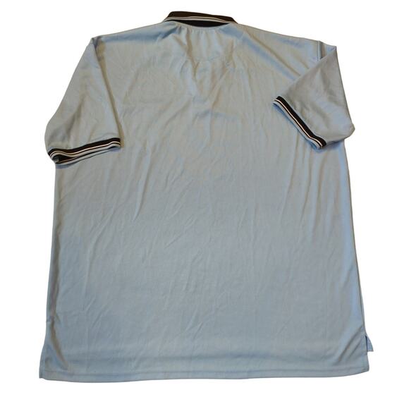Murray Sporting Goods Men's Size XXL Light blue Performance Polo with black trim - Picture 5 of 5